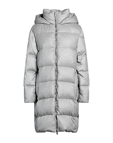 PESERICO Shell jacket Grey 70% Polyester, 30% Viscose
