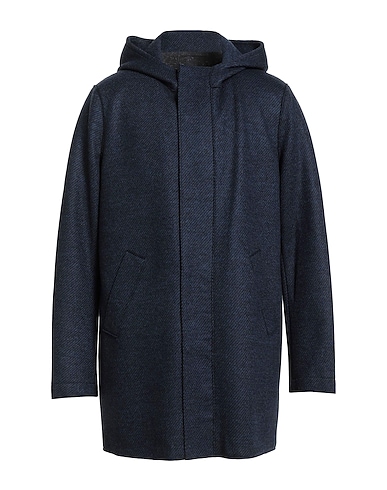 HARRIS WHARF LONDON Coat Midnight blue 98% Virgin Wool, 2% Polyamide