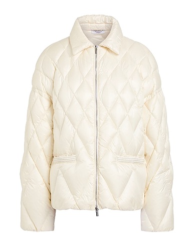 PESERICO Shell jacket Ivory 100% Polyamide