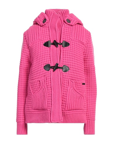 BARK Shell  jacket Fuchsia 80% Wool, 20% Polyamide, Polyester