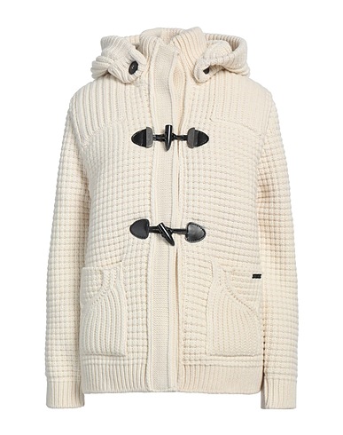 BARK Shell jacket Off white 80% Wool, 20% Polyamide, Polyester