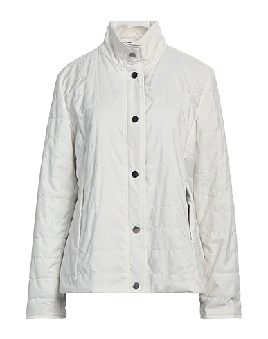 LOLA SANDRO FERRONE Shell jacket OFF WHITE 100% Polyester