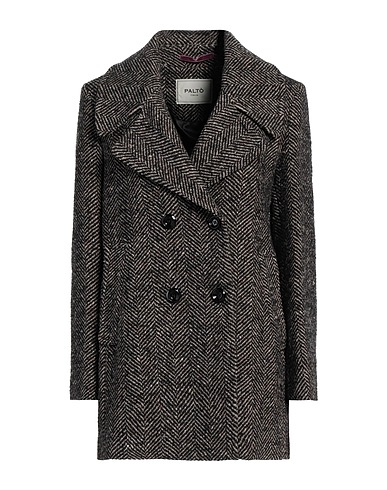 PALTÒ Cappotto Marrone 45% Lana, 42% Acrilico, 9% Poliestere, 4% Poliammide