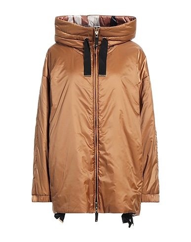 MAX MARA THE CUBE Shell jacket Camel 100% Polyester