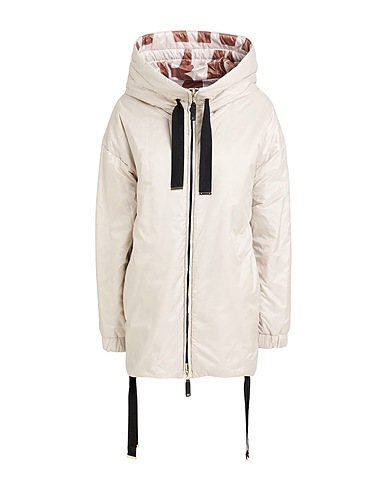 MAX MARA THE CUBE Piumino Grigio chiaro 100% Poliestere
