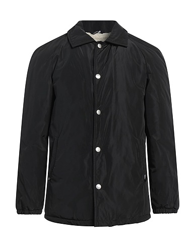 DANIELE ALESSANDRINI HOMME Jacket Black 100% Polyester