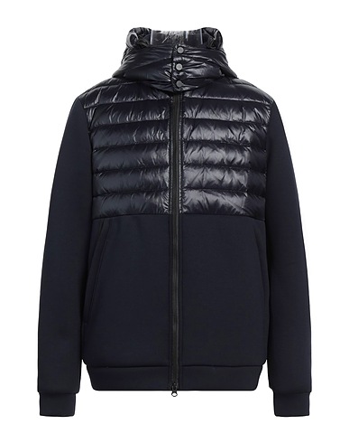 PEUTEREY Shell jacket Navy blue 100% Polyamide, Polyester, Viscose, Elastane