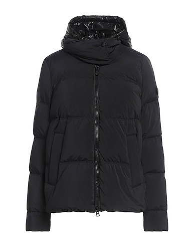 PEUTEREY Shell jacket Black 70% Polyamide, 30% Polyester