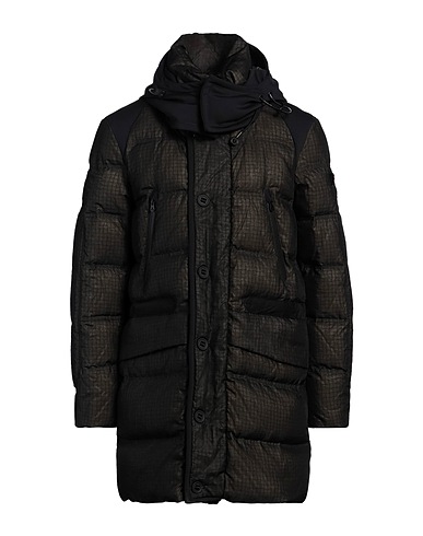 PEUTEREY Shell jacket Charcoal 100% Polyamide, Polyester