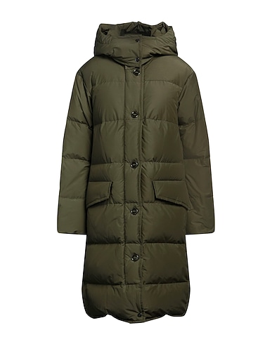 PEUTEREY Shell jacket Military green 60% Cotton, 40% Polyamide