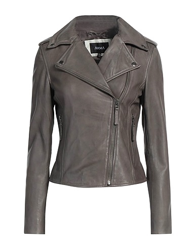 ARMA Biker jacket Grey 100% Lambskin