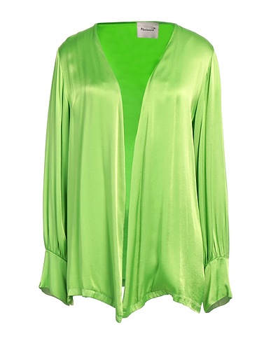 MARIUCCIA Giubbotto Verde lime 100% Viscosa