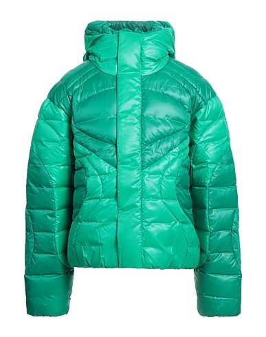 NIKE Shell jacket Emerald green 100% Polyester