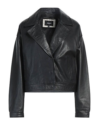 ARMA Jacket Black 100% Leather