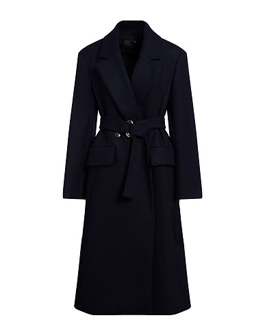 MAJE Coat Midnight blue 76% Wool, 20% Polyamide, 4% Other Fibres