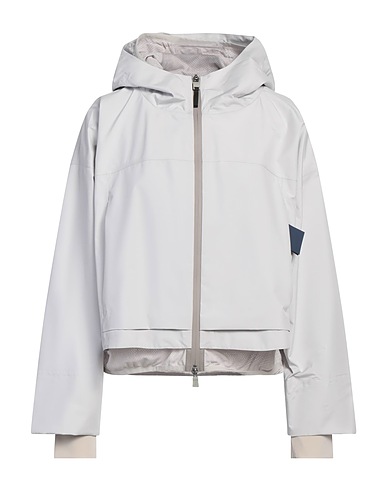 HERNO Jacket LAMINAR Light grey 100% Polyester, PTFE - Polytetrafluoroethylene, Polyamide, Elastane, Viscose