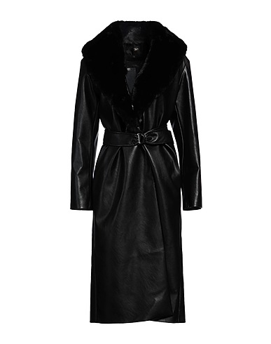 MAJE Kunstpelz Schwarz 100% Polyurethan, Polyester