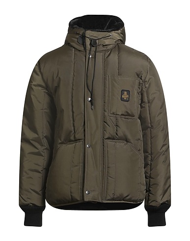 REFRIGIWEAR Piumino Verde militare 100% Poliammide