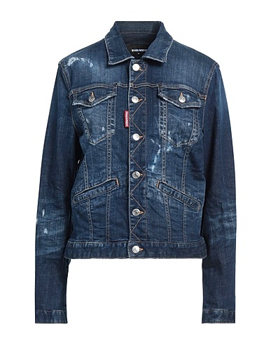DSQUARED2 デニムブルゾン ブルー コットン 98% / ポリウレタン 2%