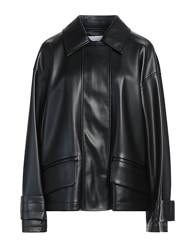 STAND STUDIO Jacket Black 70% Polyurethane, 30% Polyester