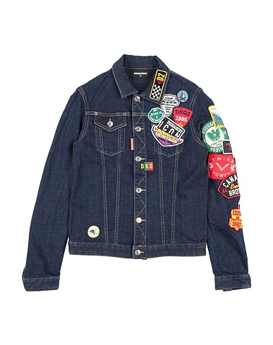 DSQUARED2 Denim jacket 99% Cotton, 1% Elastane, Polyester