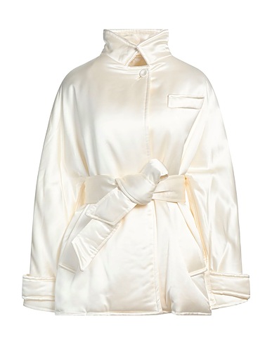 MARGAUX LONNBERG Coat Ivory 100% Viscose