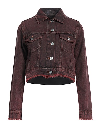 GANNI Denim jacket Rust 100% Organic cotton