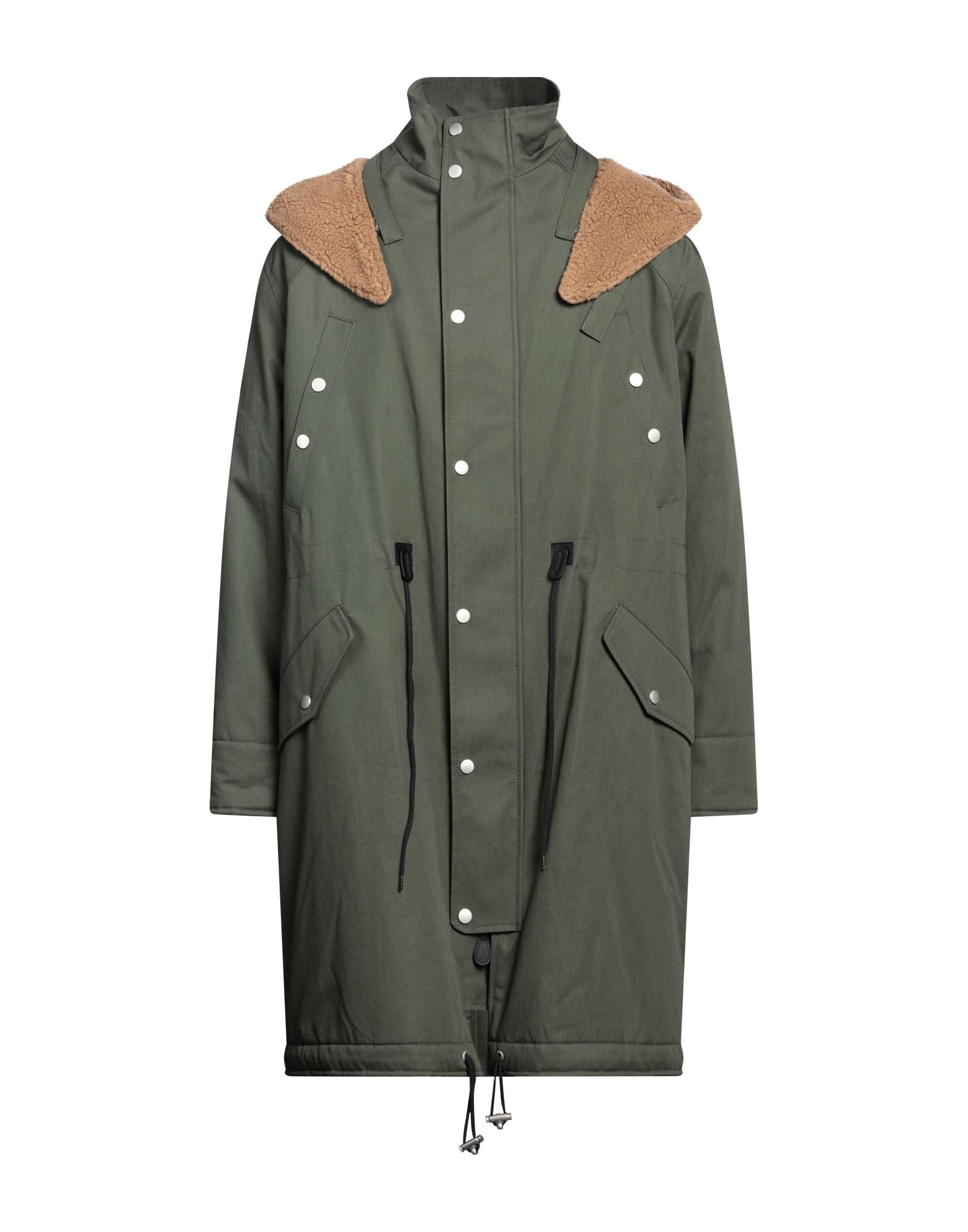 KENZO コート＆ブルゾン | モッズコート ミリタリーグリーン メンズ | YOOX