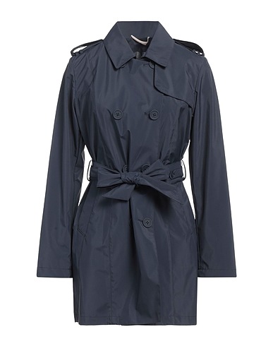 PEOPLE OF SHIBUYA Double breasted pea coat Navy 100% Polyamide