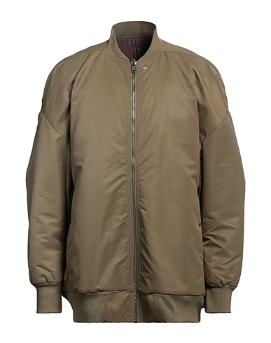 DRKSHDW by RICK OWENS Bomber Military green 100% Polyamide, Cotton