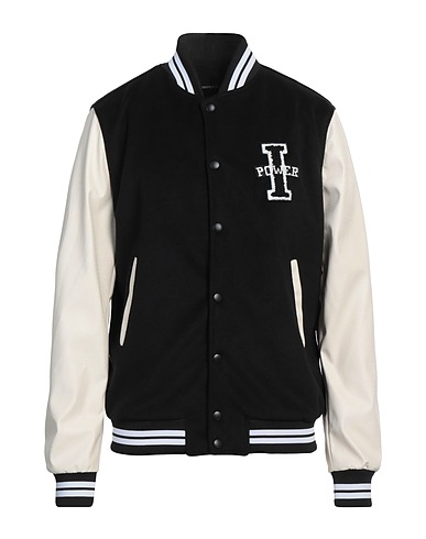 IMPERIAL Jacket Black 91% Polyester, 9% Viscose