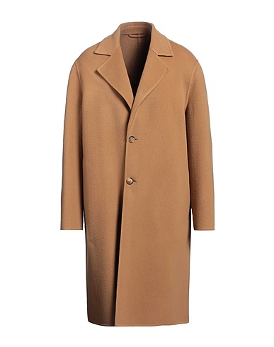 LARDINI Cappotto Cammello 85% Lana, 15% Cachemire