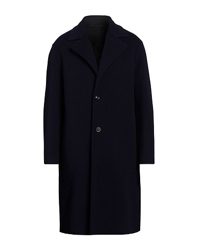 LARDINI Cappotto Blu notte 85% Lana, 15% Cachemire