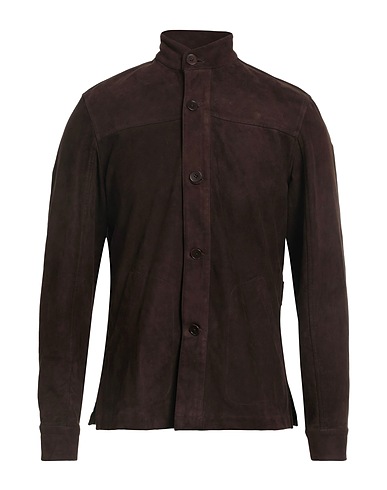 100 HANDS Jacket Dark brown Leather