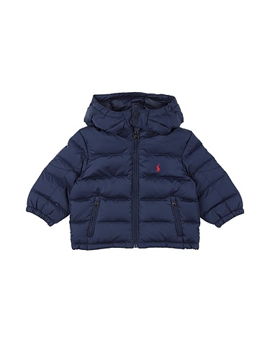 POLO RALPH LAUREN Shell jacket Ripstop Hooded Down Jacket
 Midnight blue 100% Recycled polyester