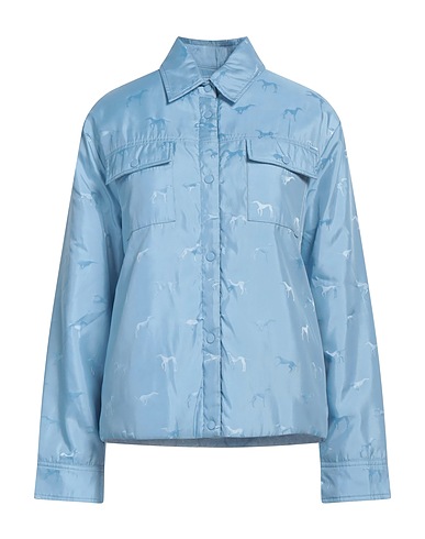 TRUSSARDI JEANS Jacke Himmelblau 55% Polyester, 45% Viskose