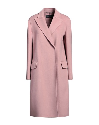 ALBERTA FERRETTI Coat Antique rose 100% Virgin Wool