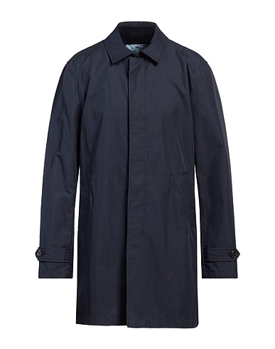 HERMAN & SONS Full-length jacket Midnight blue 68% Cotton, 32% Nylon
