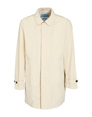 HERMAN & SONS Full-length jacket Cream 68% Cotton, 32% Nylon