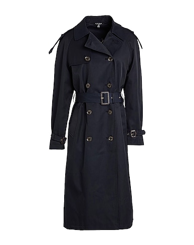 LAUREN RALPH LAUREN Double breasted pea coat BELTED DOUBLE-BREASTED TRENCH COAT
 Navy 57% Cotton, 43% Polyester