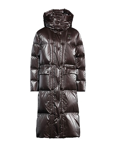 BLAUER. Shell jacket Chocolate brown 100% Polyamide