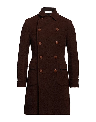 TAGLIATORE Coat Chocolate brown 80% Virgin Wool, 20% Polyamide