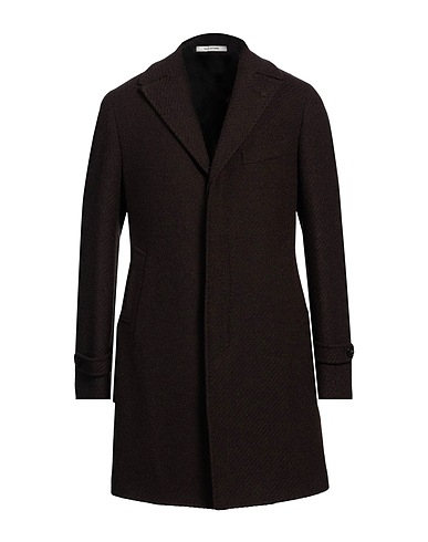 TAGLIATORE コート ダークブラウン バージンウール 81% / ポリエステル 19%
