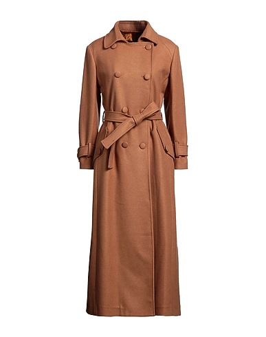 YES LONDON Coat Camel 100% Polyester