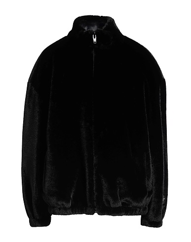 ALEXANDER WANG Teddy Coat Black 100% Polyester