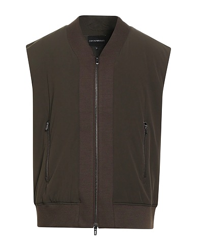 EMPORIO ARMANI Smanicati Verde militare 76% Poliestere, 21% Lana, 3% Elastan
