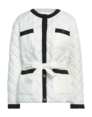 ACTITUDE by TWINSET Steppjacke Weiß 100% Polyester