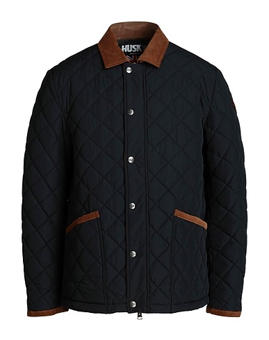 HUSKY Shell jacket Navy blue 100% Polyester, Cotton