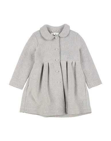 IL GUFO Coat Light grey 70% Polyester, 30% Virgin Wool