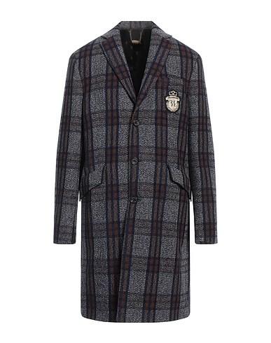BILLIONAIRE Cappotto Blu notte 80% Lana, 10% Poliammide, 10% Cotone